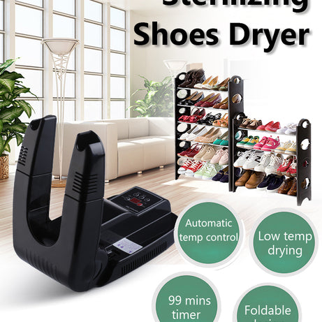 Portable Smart Shoes Dryer Foldable Scalable Drying Machine Ozone Sterilization Device Remove Odor Boot Sock Gloves Dryer