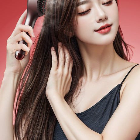 Electric Massage Comb Household Red Light Head Care Comb Essential Oil Atomization Vibration Scalp Hair Growth Instrument