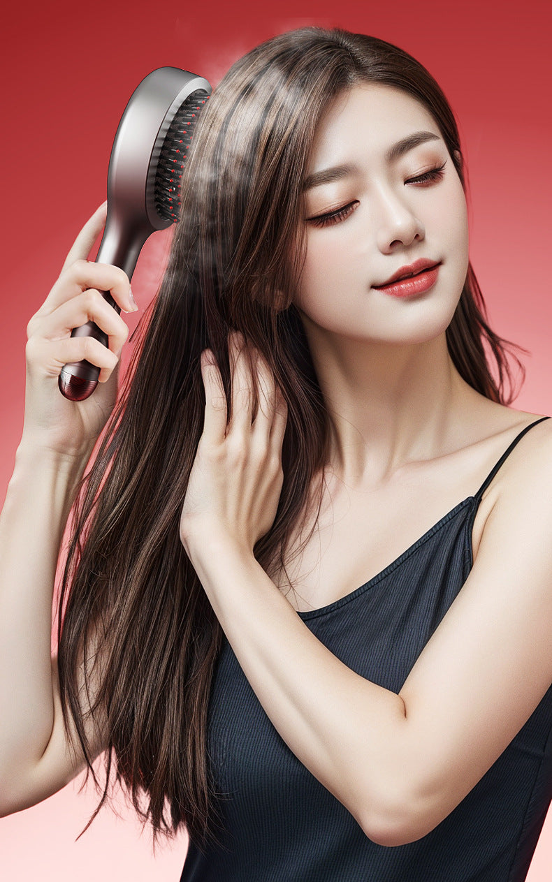 Electric Massage Comb Household Red Light Head Care Comb Essential Oil Atomization Vibration Scalp Hair Growth Instrument