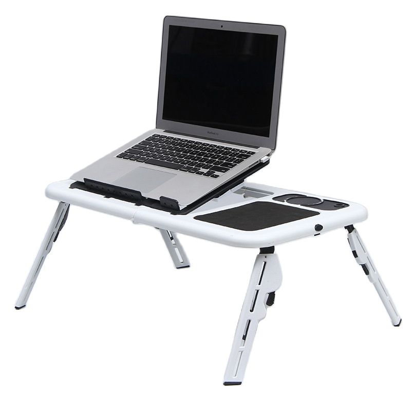 Laptop Desk Multifunctional Notebook Computer Table Stand-type Folding Computer Table USB Cooling Bed Notebook Computer Stand