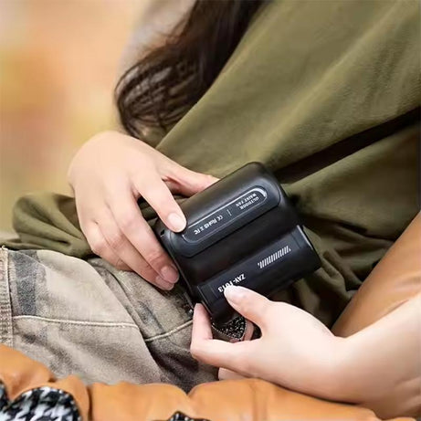 Cross-border waist-mounted fan, portable strong wind power, USB charging, outdoor activities, site mobile cooling