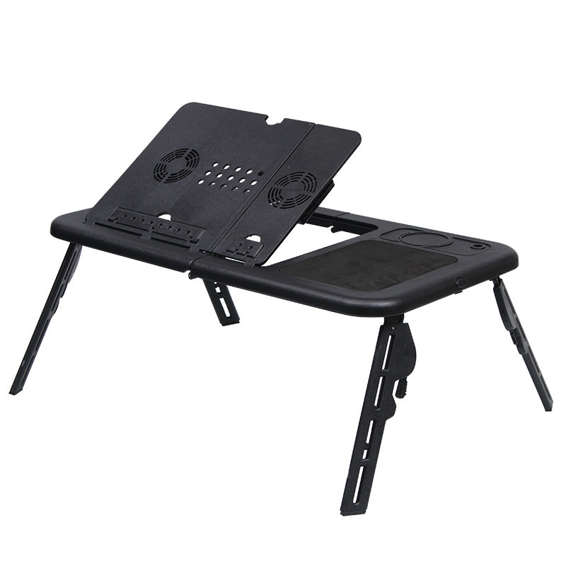 Laptop Desk Multifunctional Notebook Computer Table Stand-type Folding Computer Table USB Cooling Bed Notebook Computer Stand