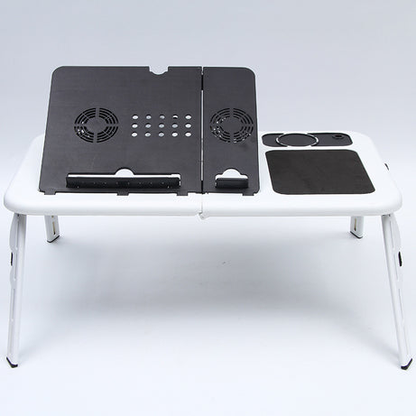Laptop Desk Multifunctional Notebook Computer Table Stand-type Folding Computer Table USB Cooling Bed Notebook Computer Stand