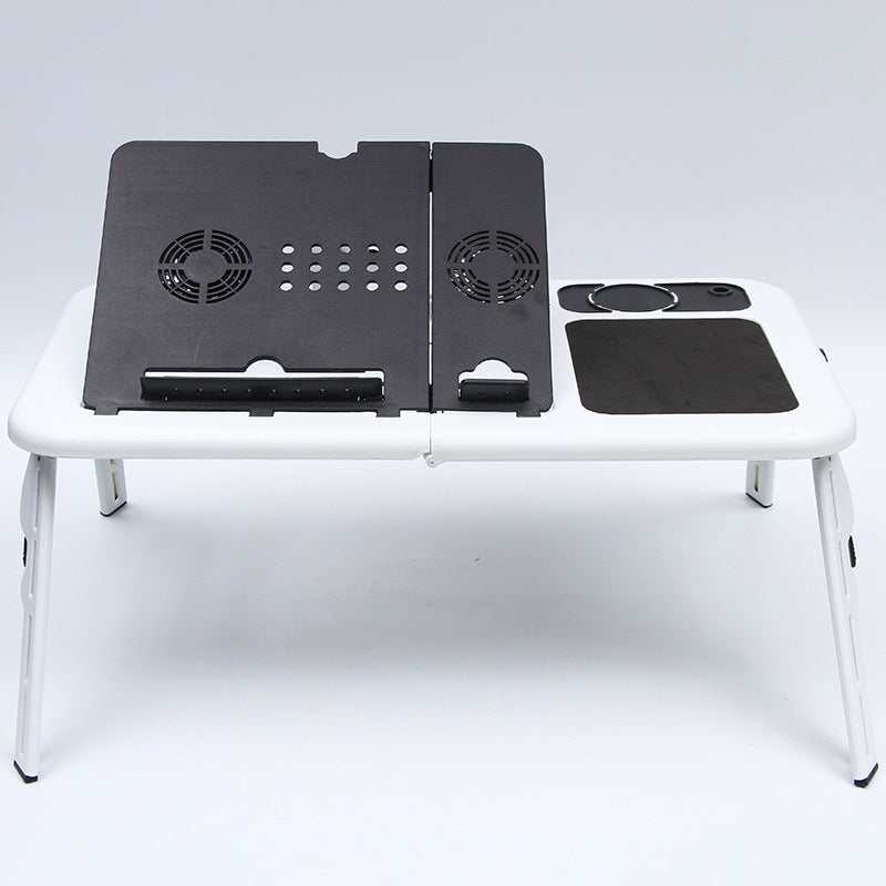 Laptop Desk Multifunctional Notebook Computer Table Stand-type Folding Computer Table USB Cooling Bed Notebook Computer Stand