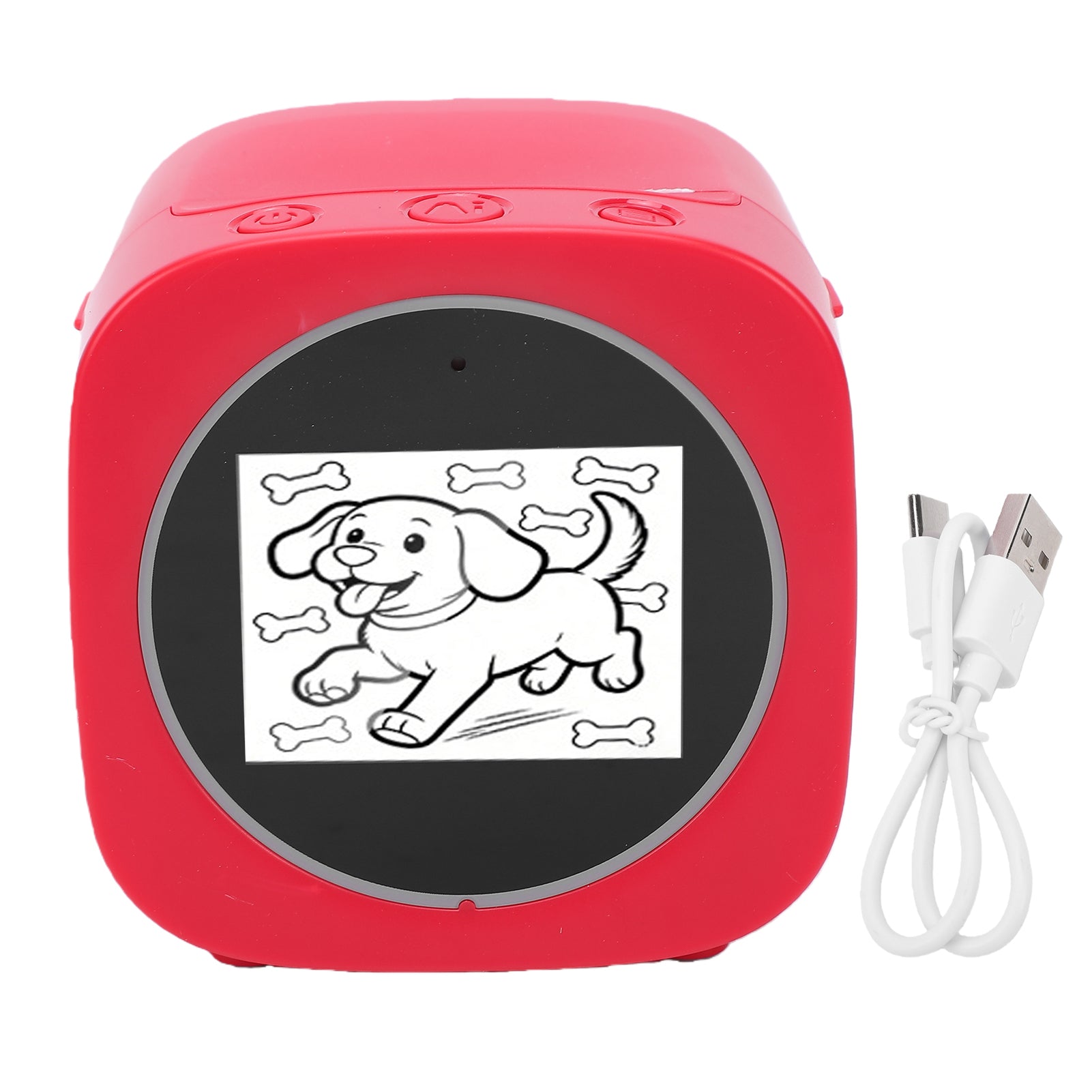 Ai Voice Command Thermal Printer Inkless Printing 203DPI 1300mAh for Creative Drawing Part Kids Photo Printer