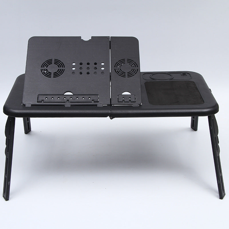 Laptop Desk Multifunctional Notebook Computer Table Stand-type Folding Computer Table USB Cooling Bed Notebook Computer Stand